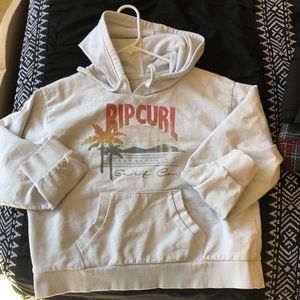 Rip Curl White Crew Neck Sweater